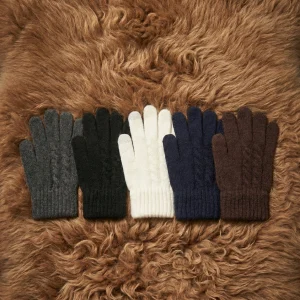 Alpaka Handschuh "Touchscreen"