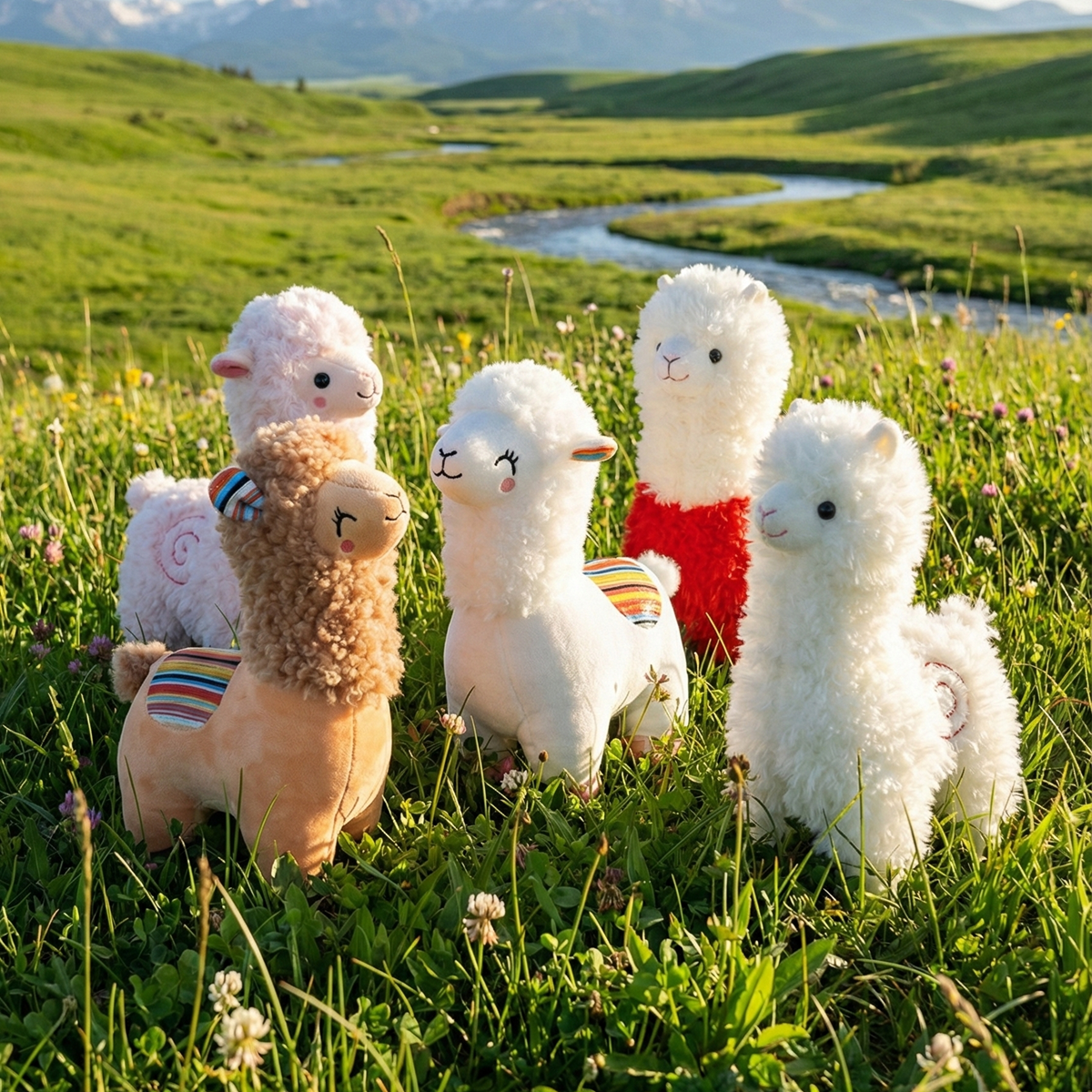 Alpaka Kuscheltier 28cm